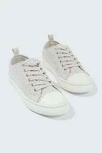 Espadrilles basses en toile