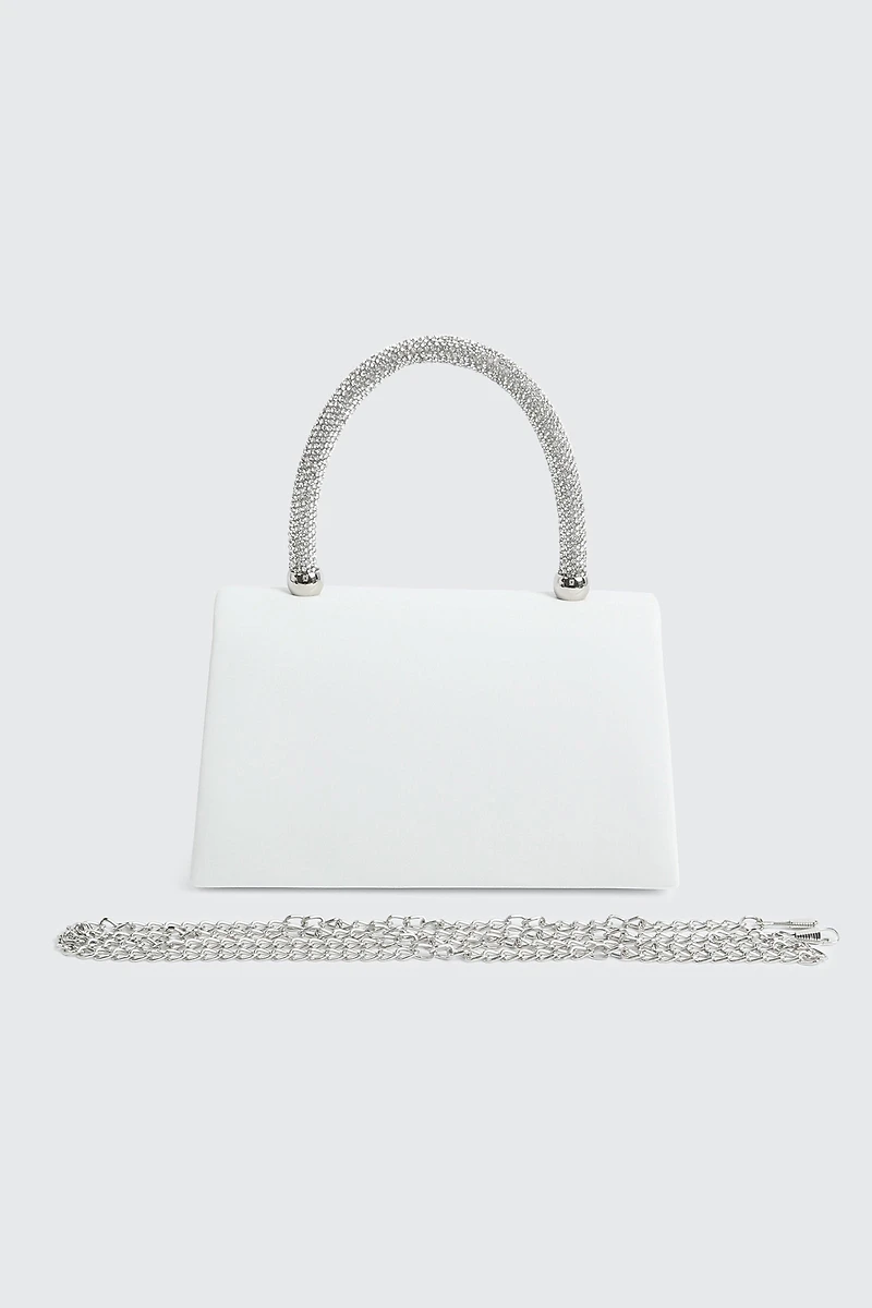 Sac de soirée à nœud en pierre du Rhin