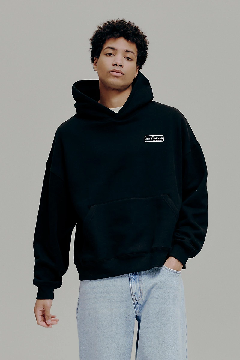 Ardene Man Graphic Hoodie For Men in | Size | Polyester/Cotton | Fleece-Lined