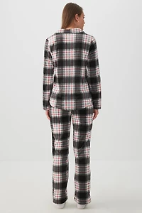 Ensemble pyjama classique en tissu SNUGSOFT