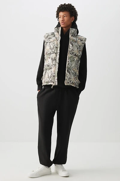 Ardene The Men's Everyday Puff Vest in Grey | Size | Polyester
