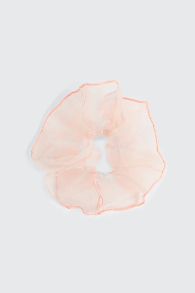 Ardene Tulle Scrunchie in Light Pink | Polyester