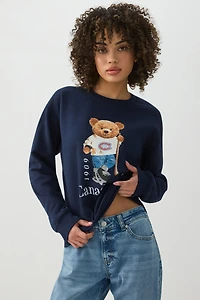 Chandail en molleton ourson des Canadiens