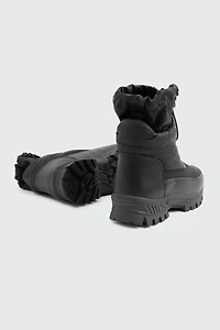 Bottes de neige à lacets élastiques