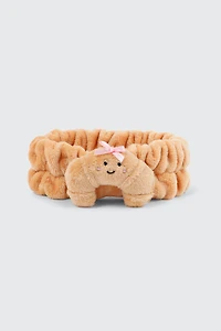 Ardene Croissant Spa Headband in Brown