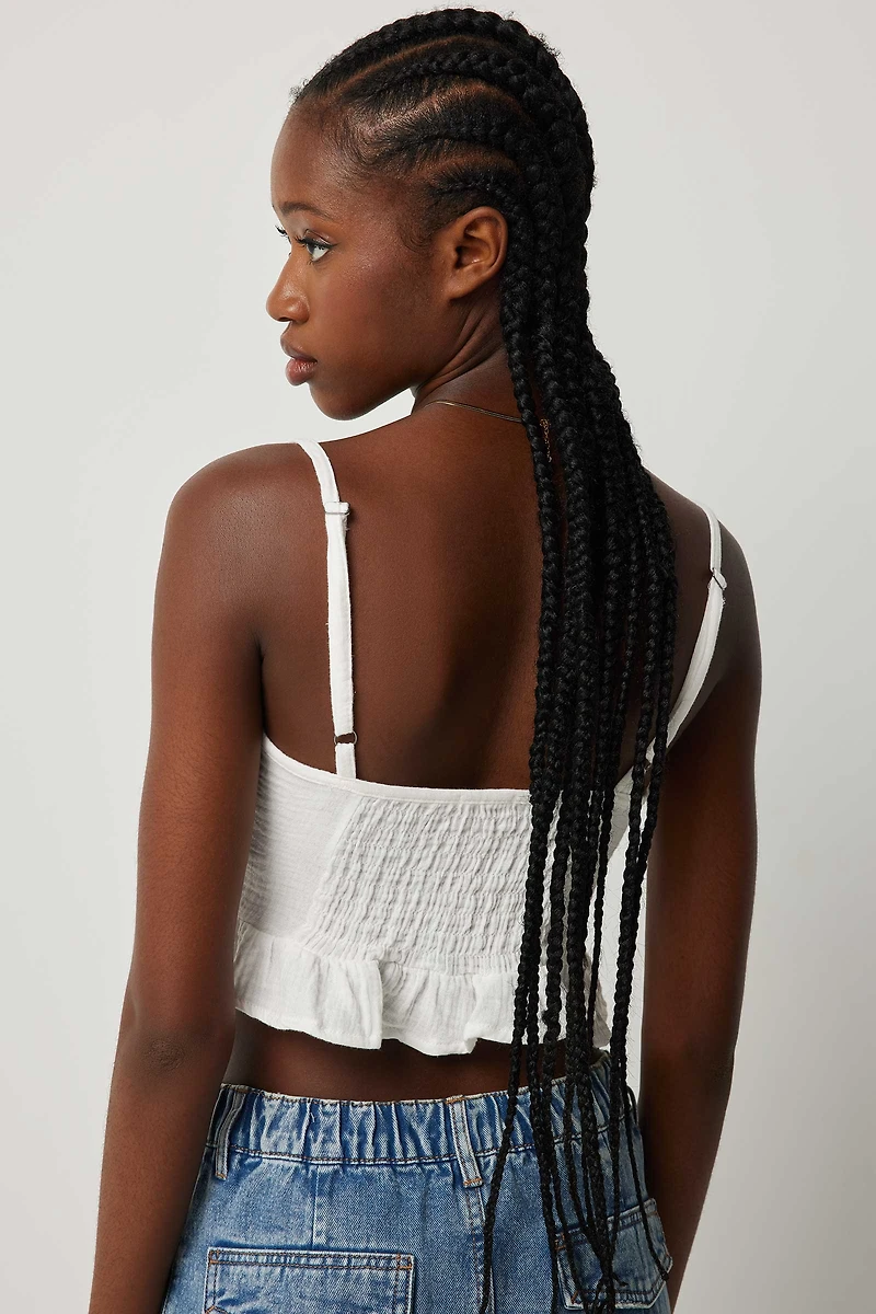 Haut court style nuisette