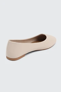 Ballerines à bout rond