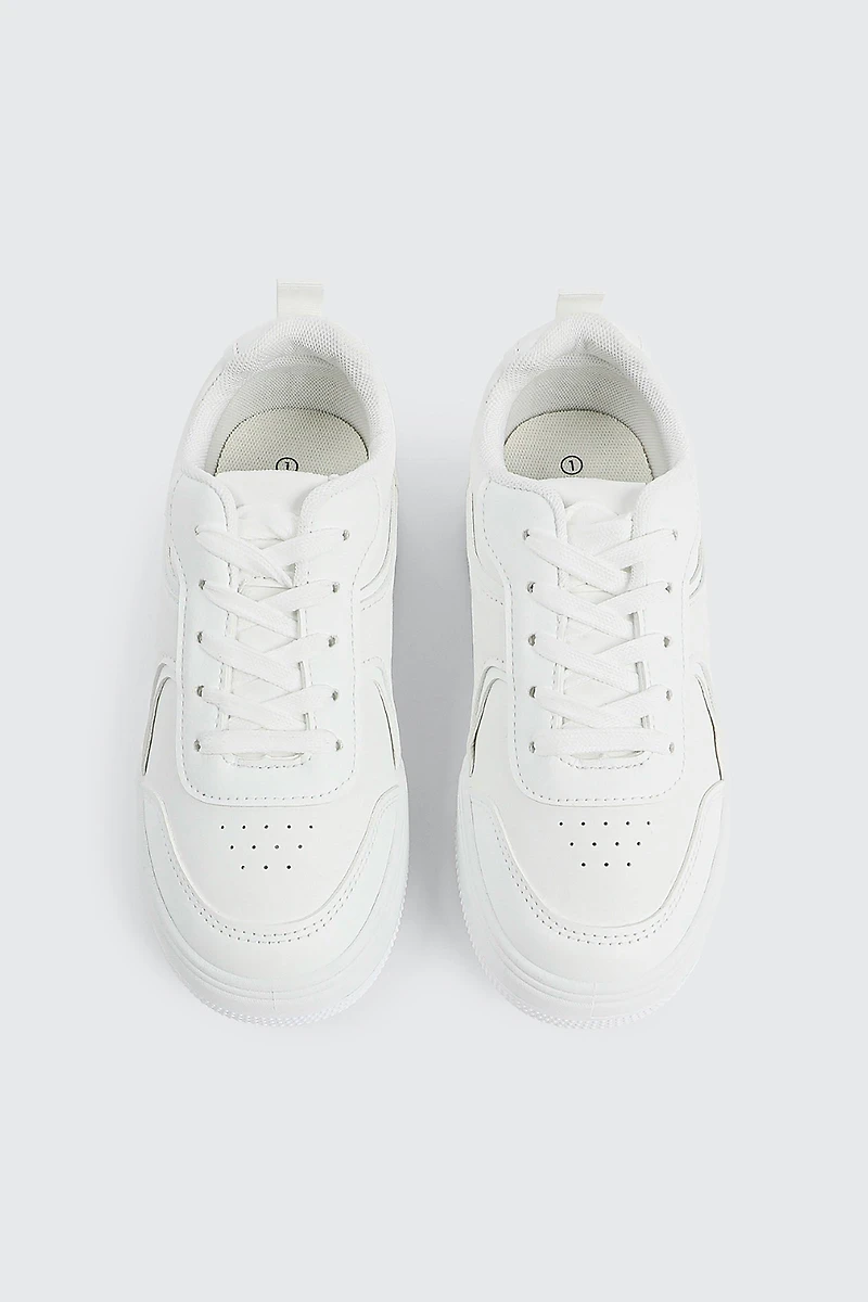 Espadrilles de style basketball