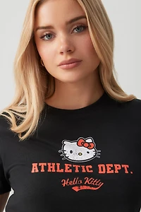 Ardene Hello Kitty Crop T-Shirt in | Size | 100% Cotton