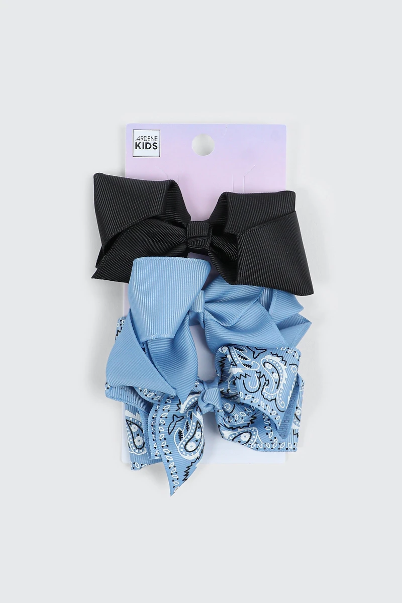 Trio de boucles à cheveux