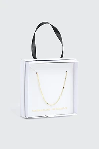 Ardene 14K Gold Plated Heart Chain Necklace