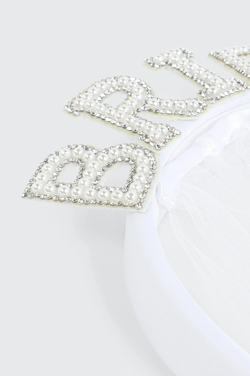 Accessoire de cheveux de mariée
