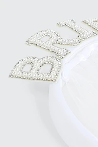 Accessoire de cheveux de mariée