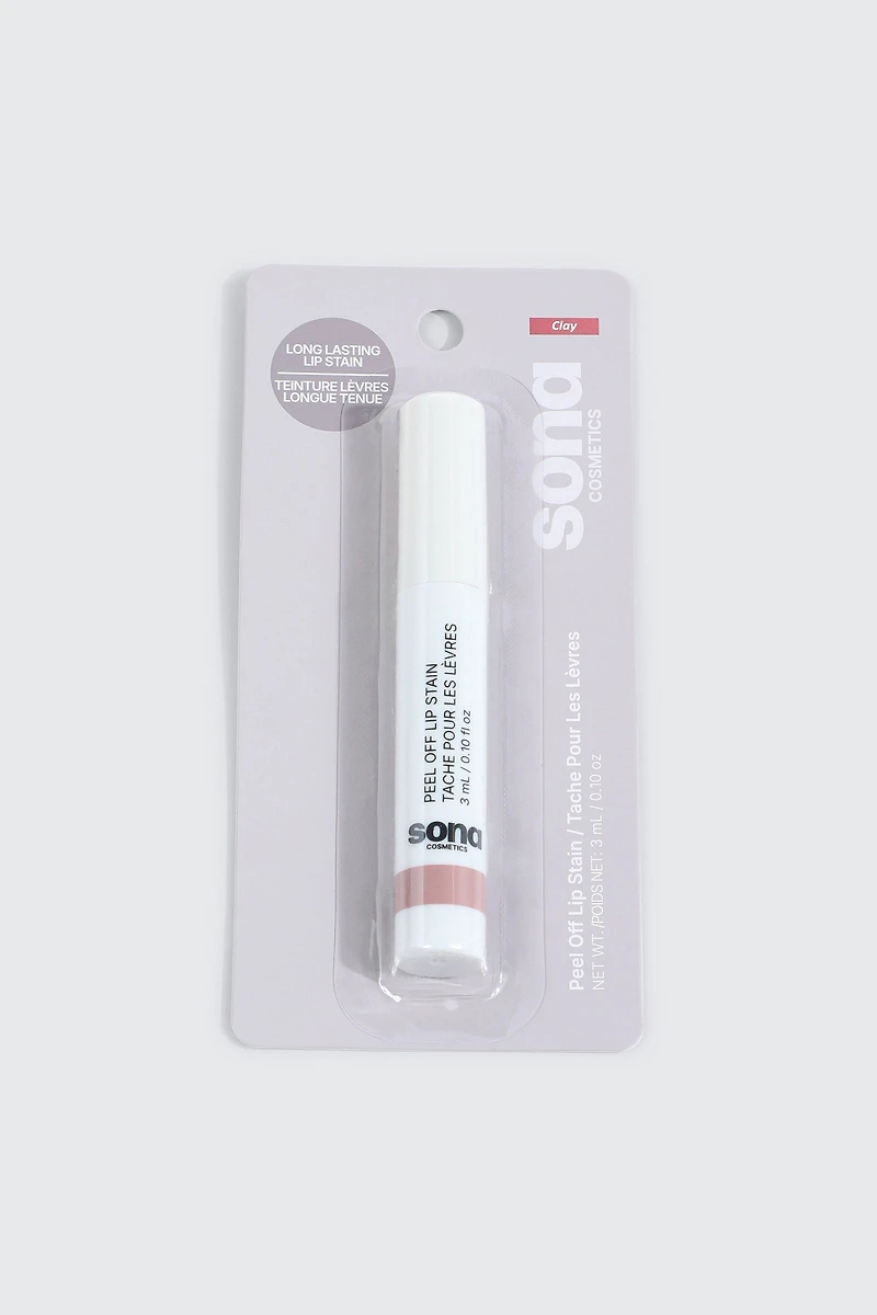 Encre à lèvres pelable