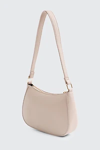 Sac baguette en faux cuir