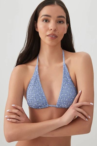 Haut de maillot triangle allong