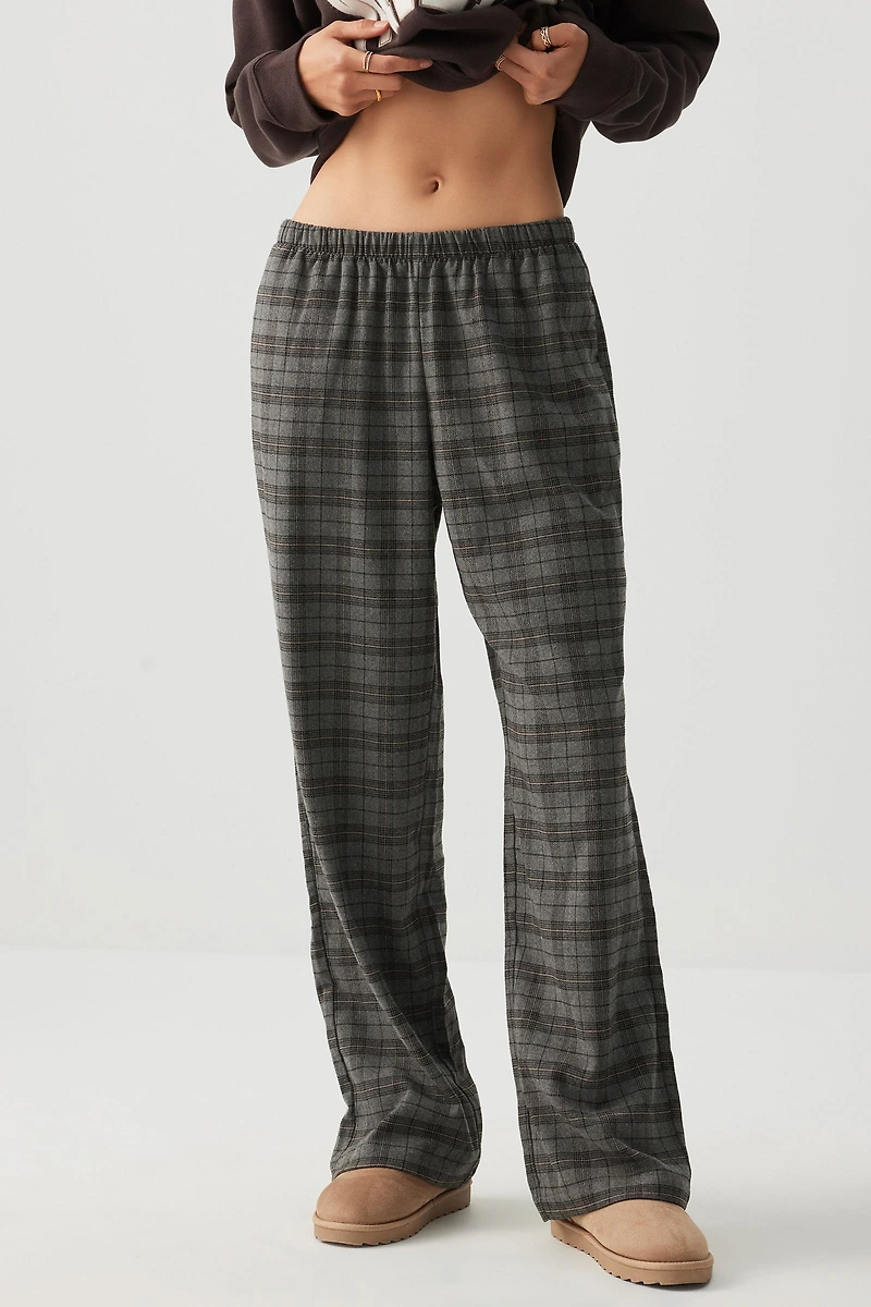 Ardene Mid Rise Wide Leg Pants | Size XS | Polyester/Rayon/Spandex