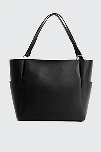 Ardene Faux Leather Tote Bag in