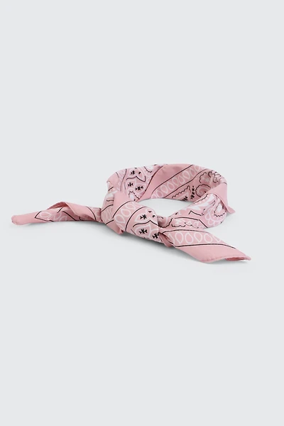 Ardene Paisley Bandana in Light Pink | Polyester