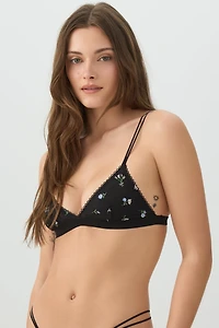 Soutien-gorge léger brodé