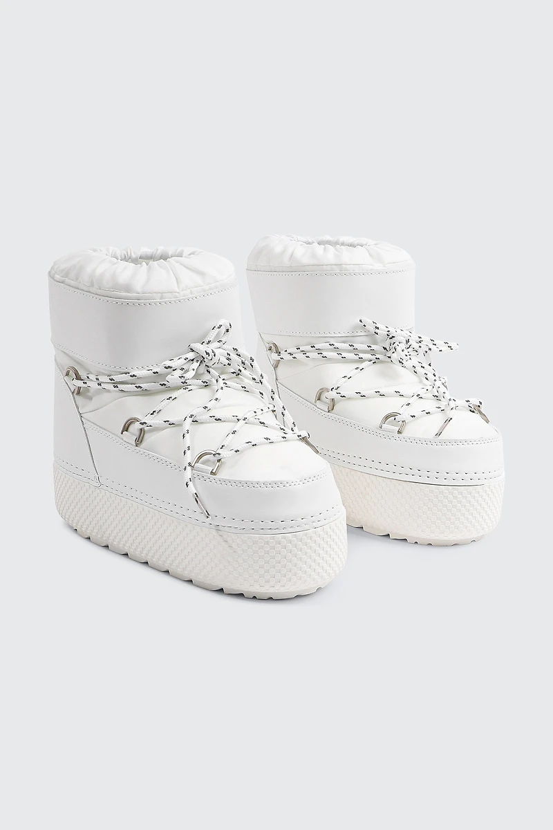 Bottes de neige à semelle épaisse