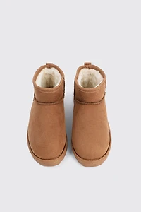 Bottes en faux mouton