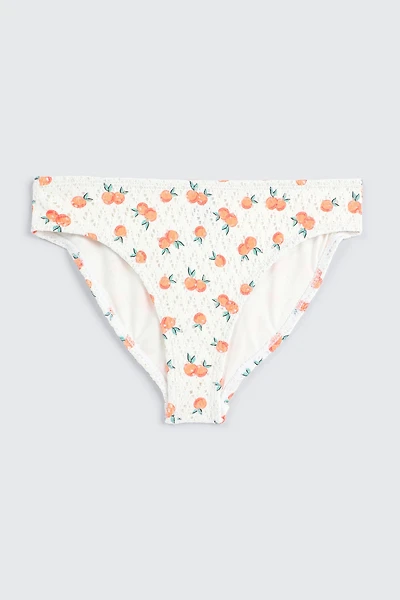 Ardene Kids Crochet Bikini Bottom in Orange | Size | Polyester/Spandex/Elastane