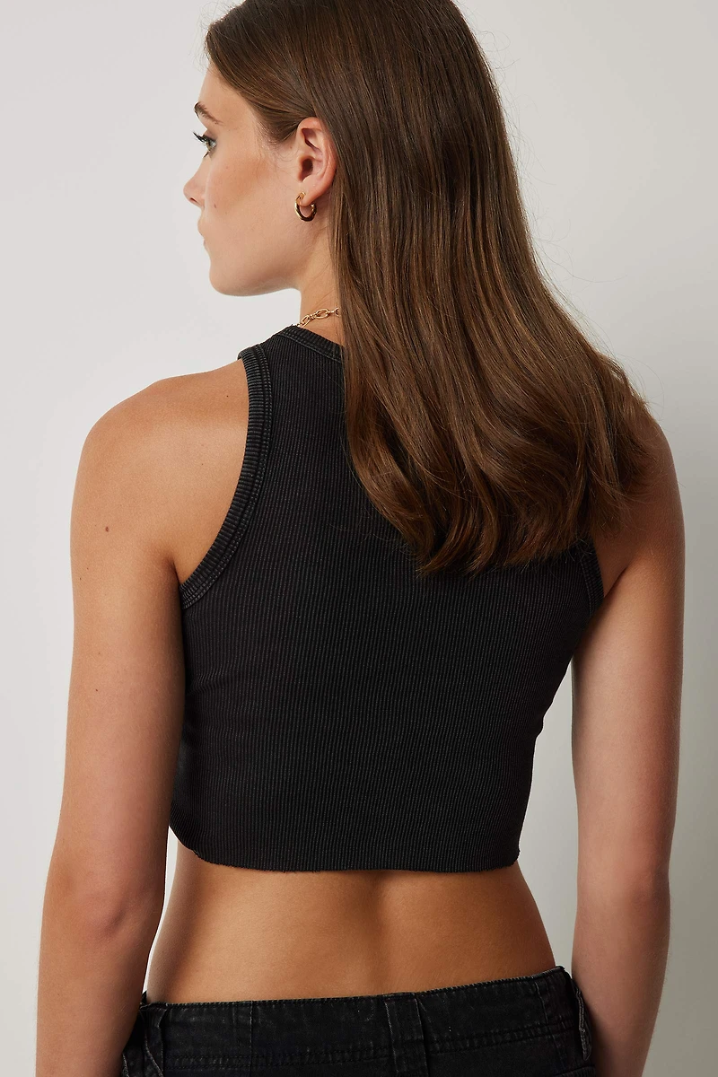 Camisole côtelée Studio 54