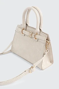 Sac fourre-tout embossé croco