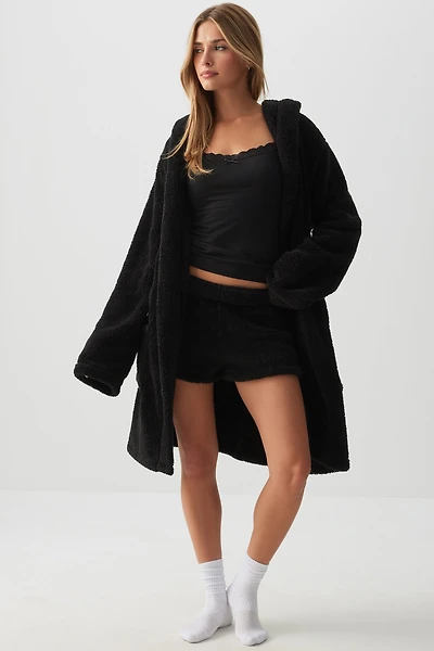 Ardene DREAMPLUSH Robe in | Size | Polyester | Eco-Conscious