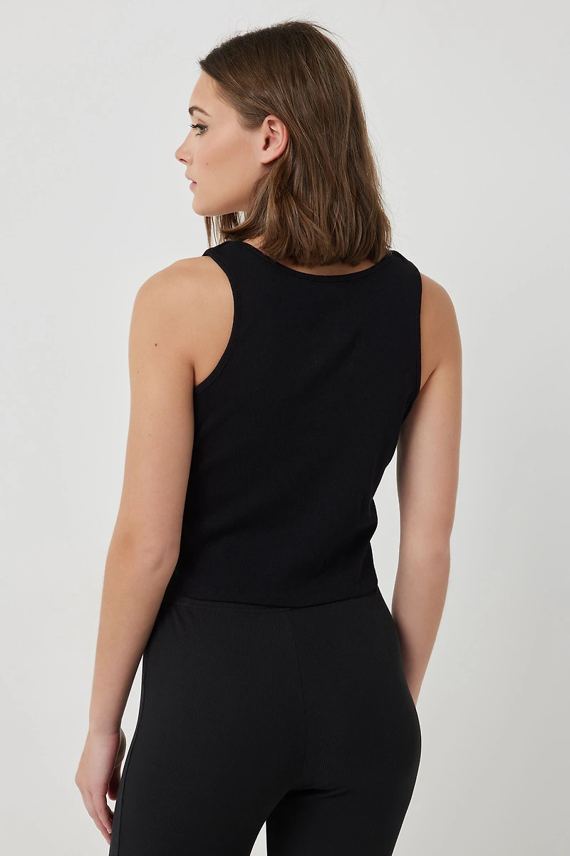 Camisole de détente à fronces latérales