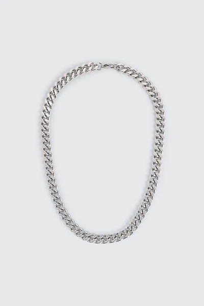 Ardene Man Stainless Steel Chunky Chain Necklace For Men in Silver