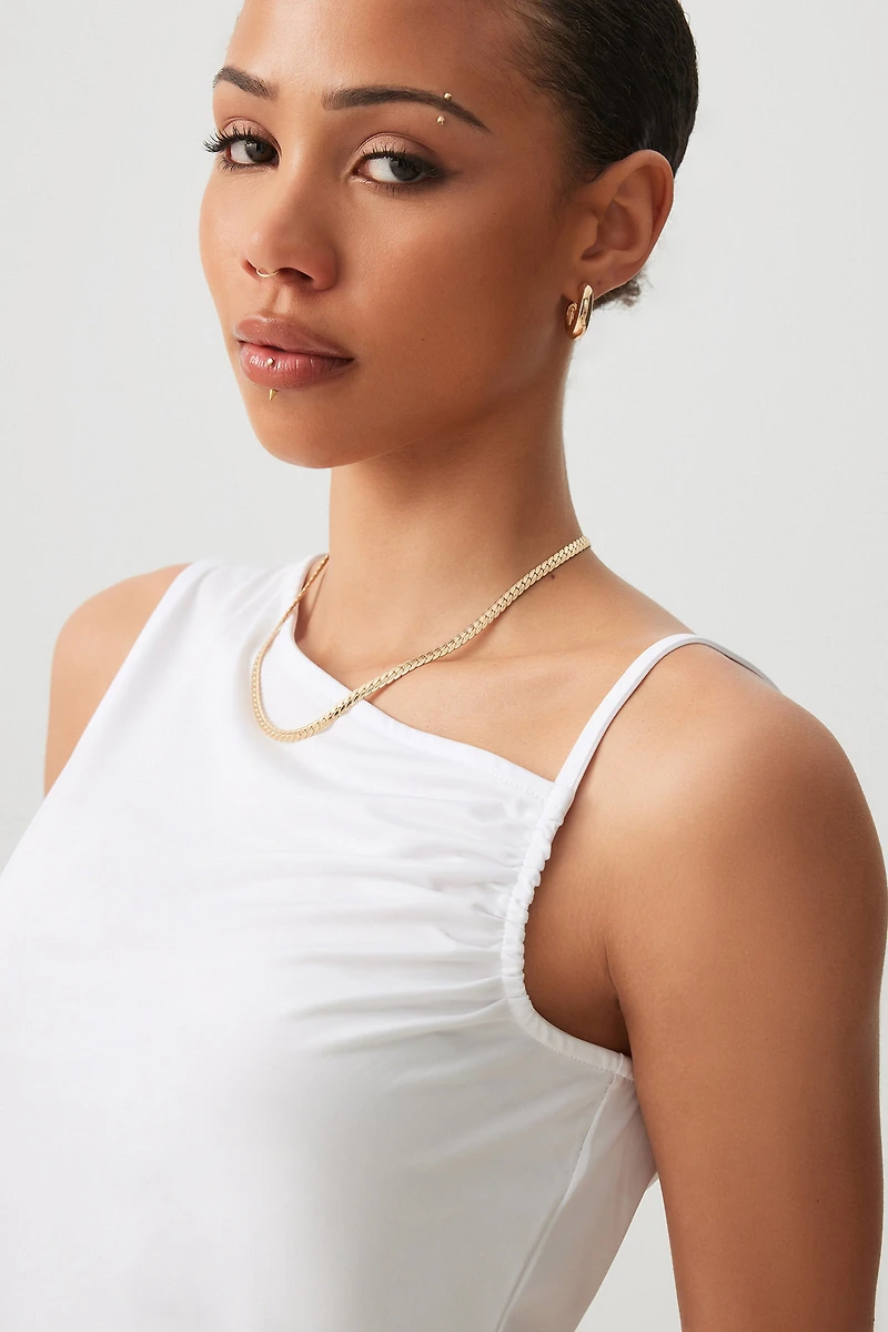 Camisole asymétrique à une bretelle