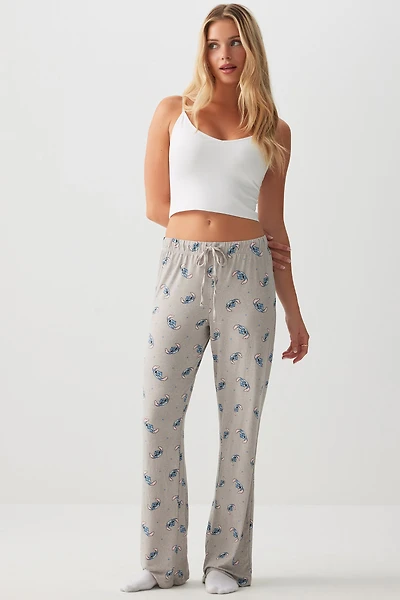 Ardene Stitch PJ Pants in Grey | Size | Polyester/Spandex