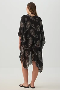 Cache-maillot léger tissé