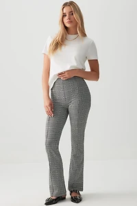 Ardene Flare Pintuck Leggings | Size | Polyester/Elastane/Viscose