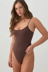 Justaucorps à bretelles spaghetti ajustables