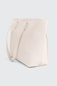 Grand sac fourre-tout en faux cuir