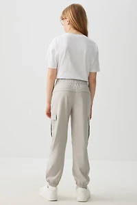 Pantalon de jogging cargo souple et extensible