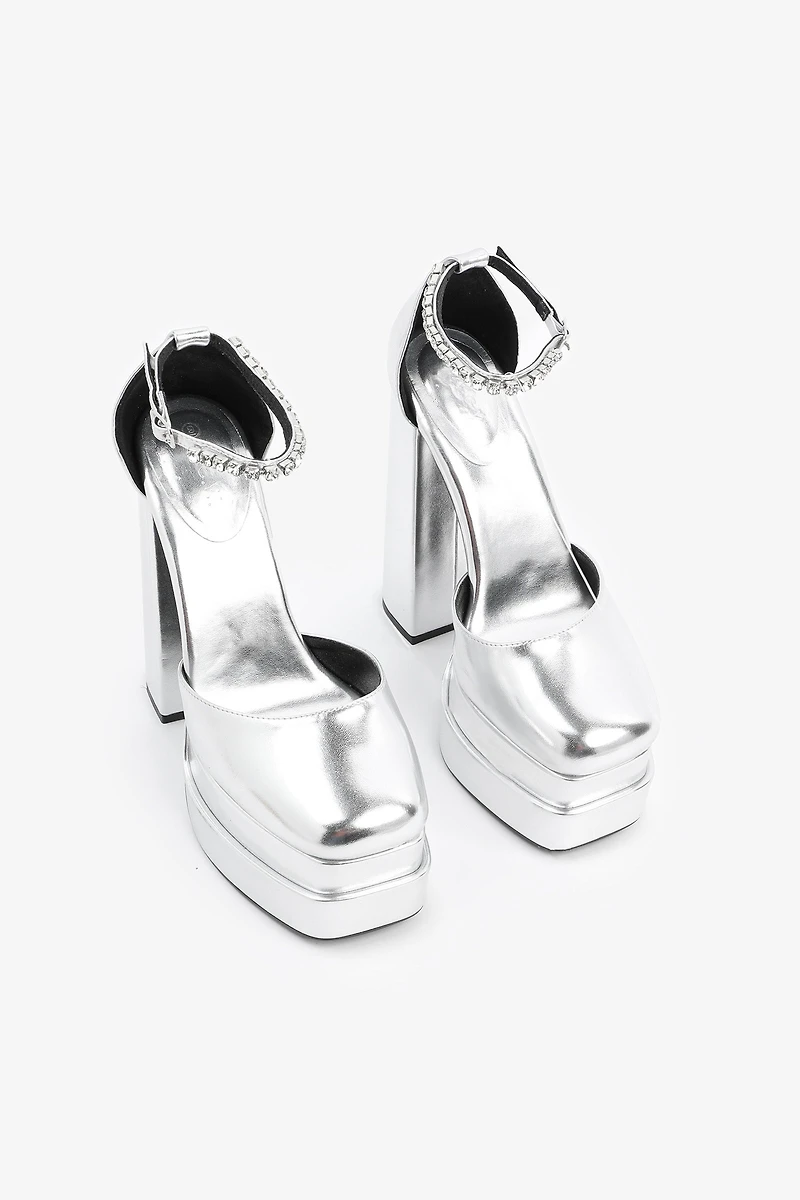 Chaussures plateformes à talons blocs A.C.W.