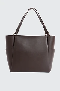 Ardene Faux Leather Tote Bag in