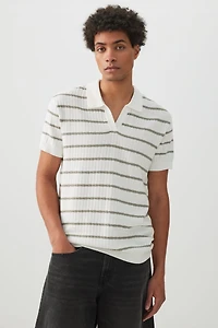 Polo en tricot