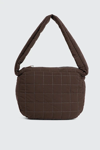 Ardene The Everywhere Puff Bag in Chestnut | Polyester/Nylon