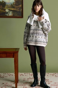 Ardene Super Soft Wide Waistband Leggings in Brown | Size | Polyester/Spandex | Eco-Conscious