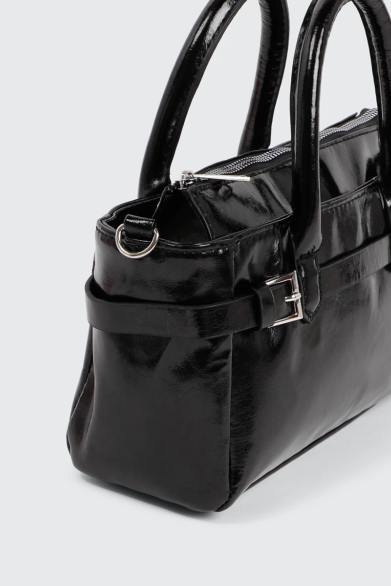 Petit fourre-tout à détail de boucles