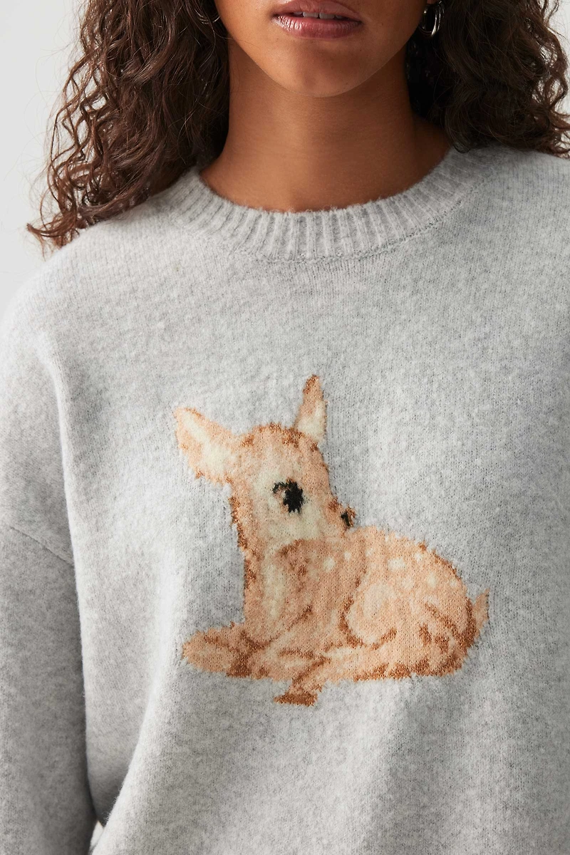 Chandail ample graphique