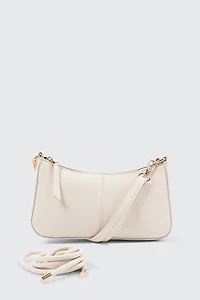 Sac d'épaule à anse nouée et bandoulière