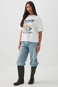 T-shirt graphique ample