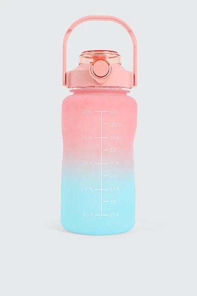 Ardene Ombre Water Bottle in Light Pink