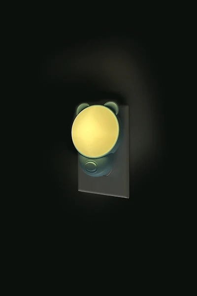 Ardene Bear Plug In Night Light in Light Blue